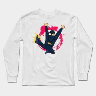 Ninja Brian Kick Long Sleeve T-Shirt